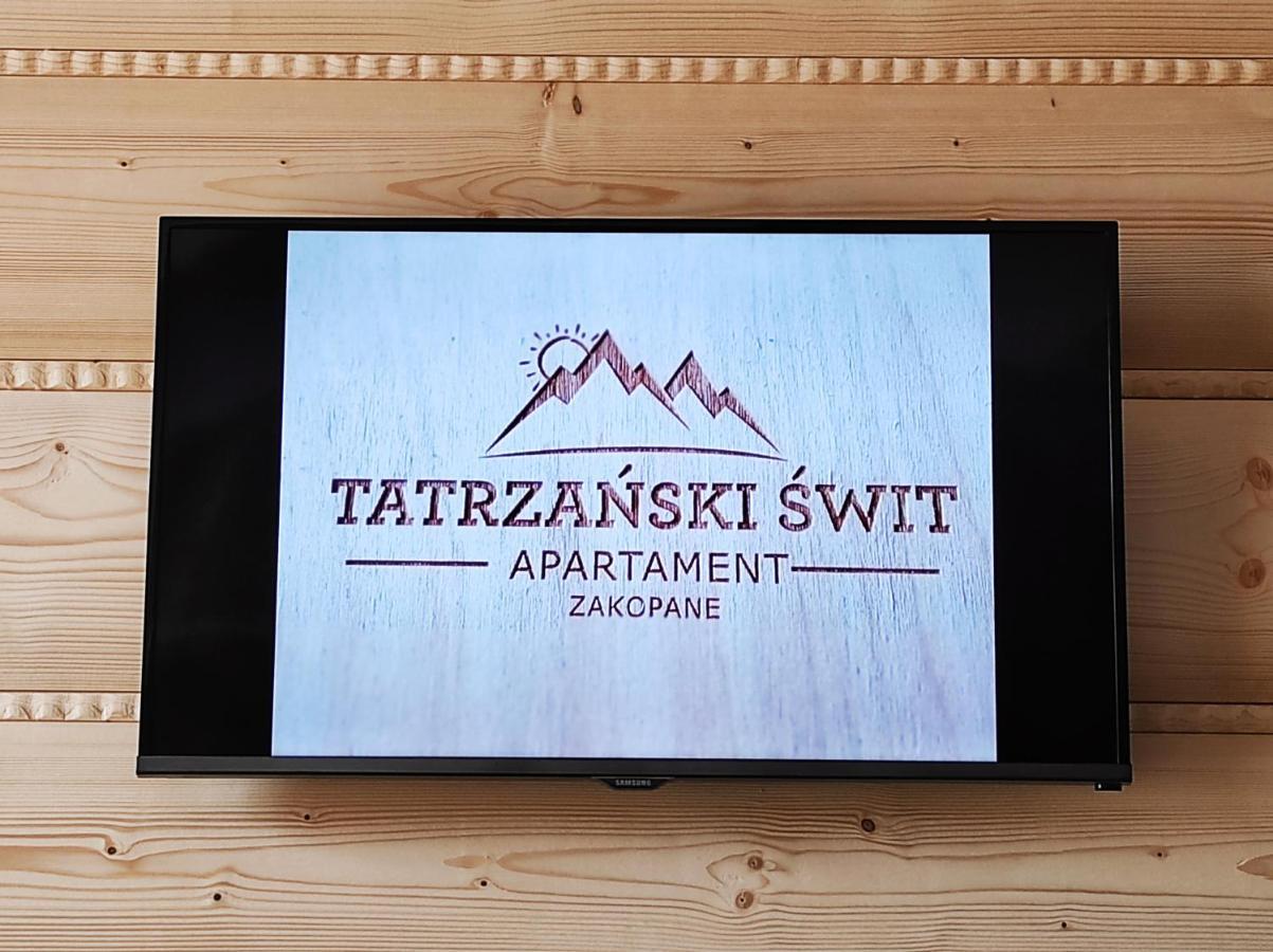 Apartament Tatrzanski Swit Z Tarasem 20M2, Garazem Podziemnym, Grota Solna Zakopane Exterior photo
